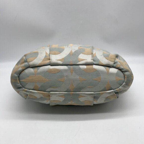 Coach Blue Canvas Madison Sophia OP Art Satchel Bag 17078 - Picture 5 of 11